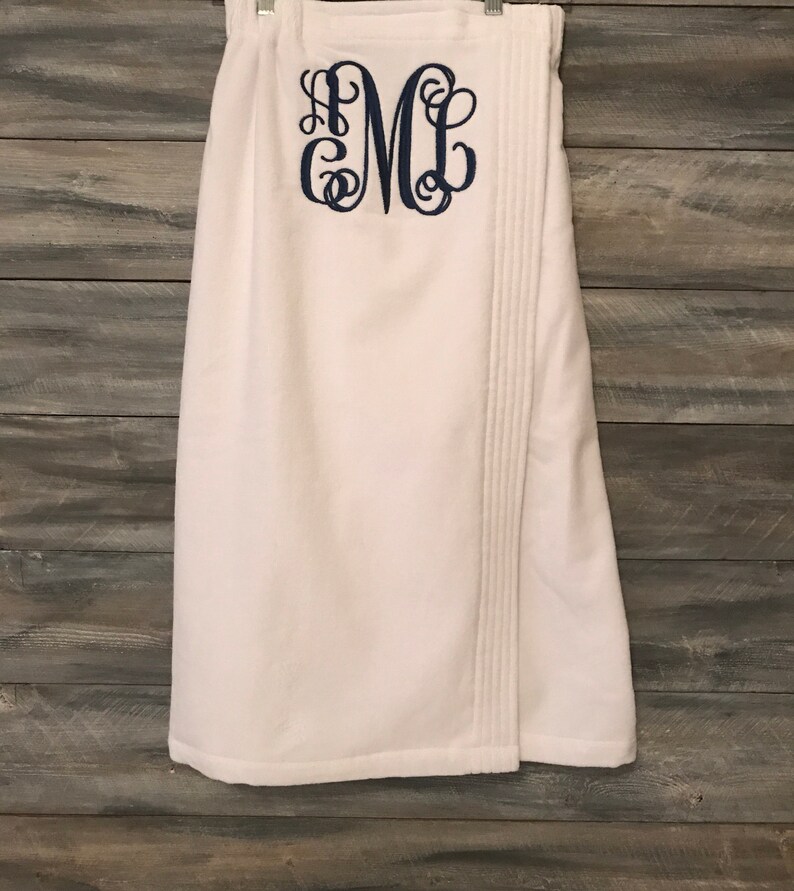 Monogram Towel Wrap Bath Wrap Monogram Towel Towel Wrap Etsy