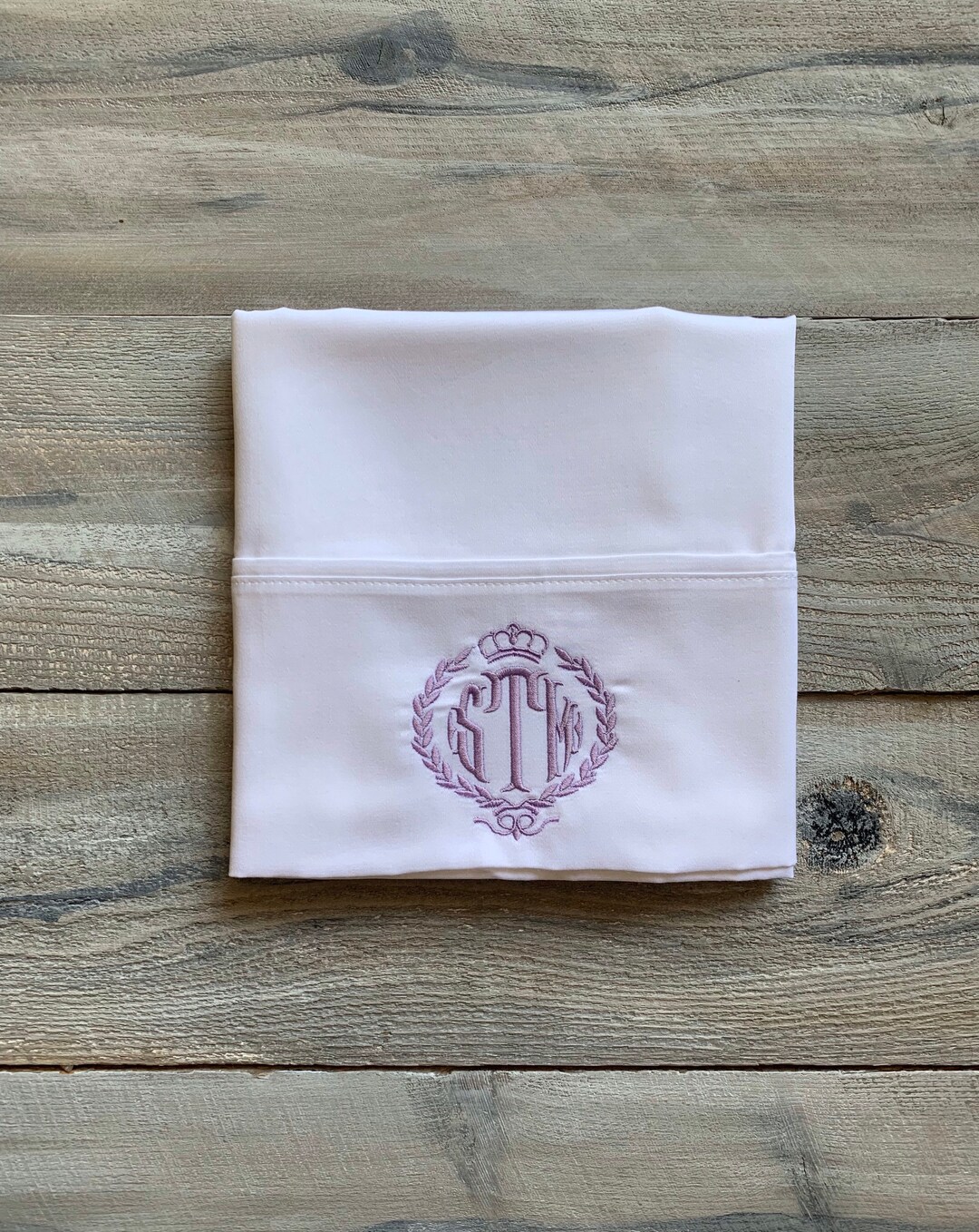 Monogram Pillowcase, Set of Monogrammed Pillowcases, Pillowcase, Monogram, Dorm, Graduation Gift