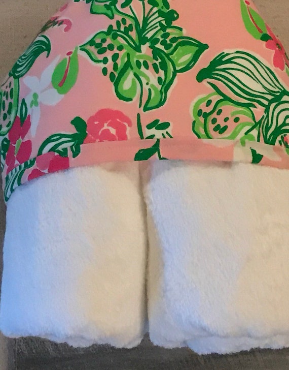 monogrammed hooded towels
