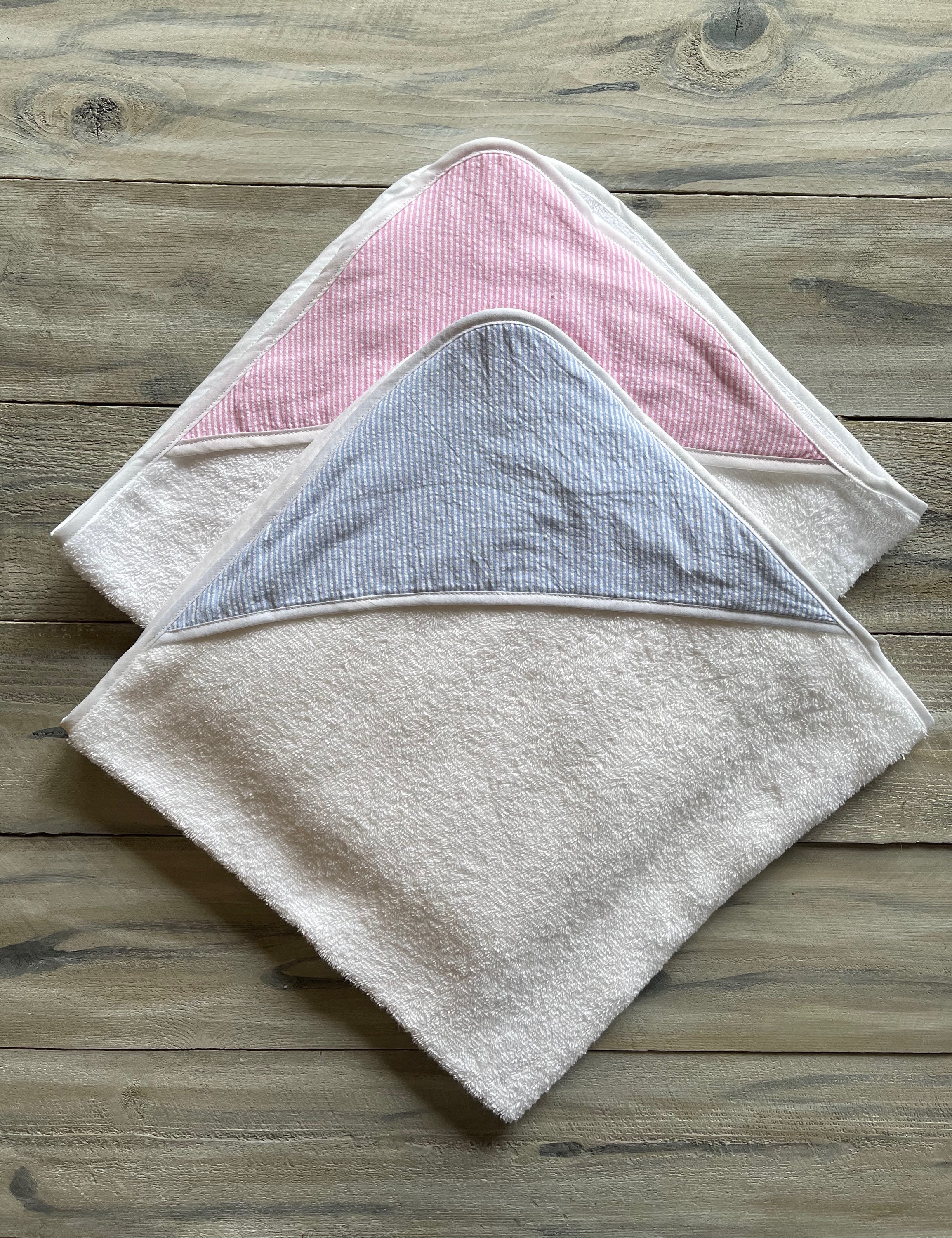Hooded towel girl monogram hooded towel baby personalized Etsy