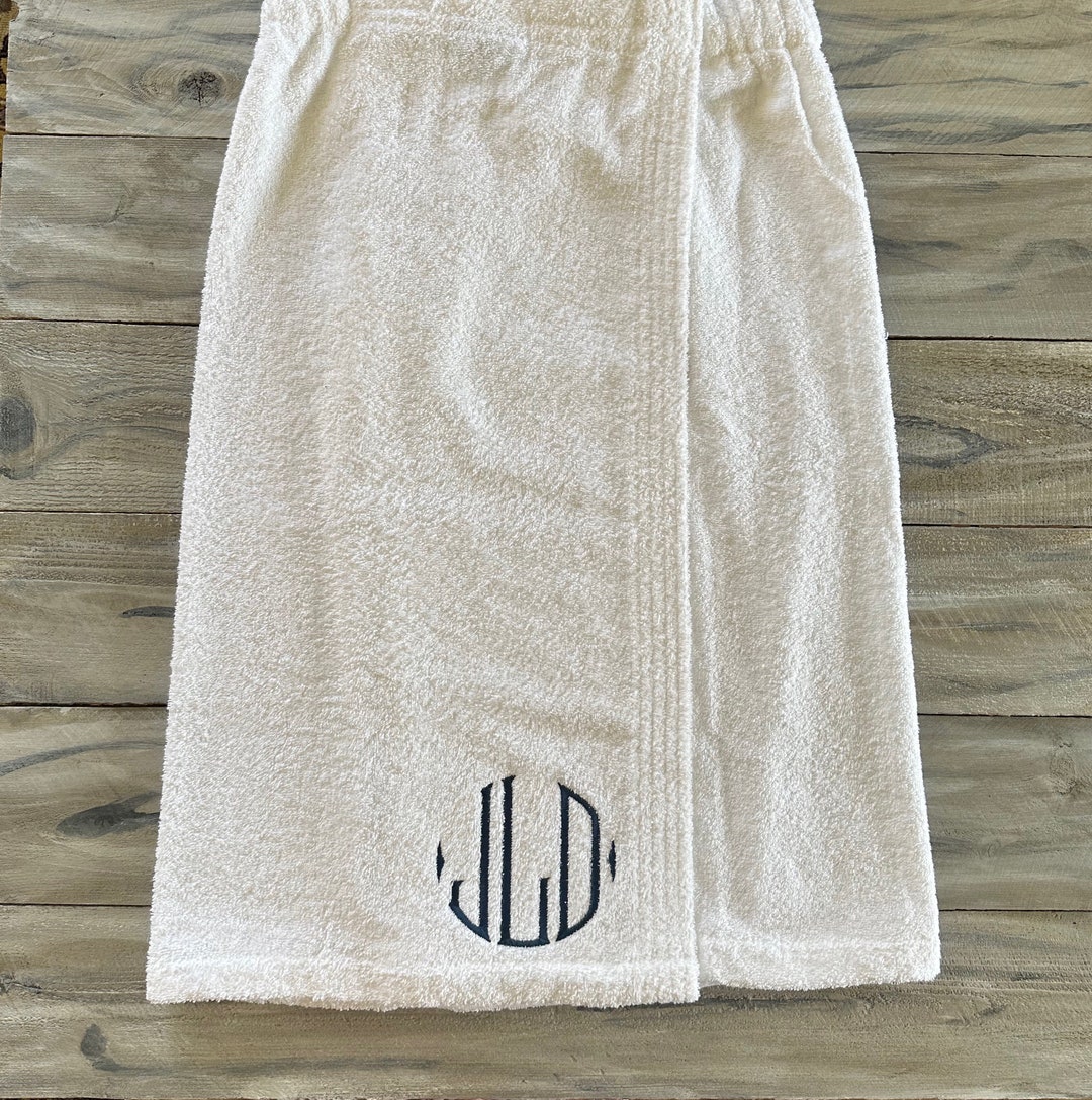 Monogram Towel Wrap, Bath Wrap, Monogram Towel, Towel Wrap, Spa