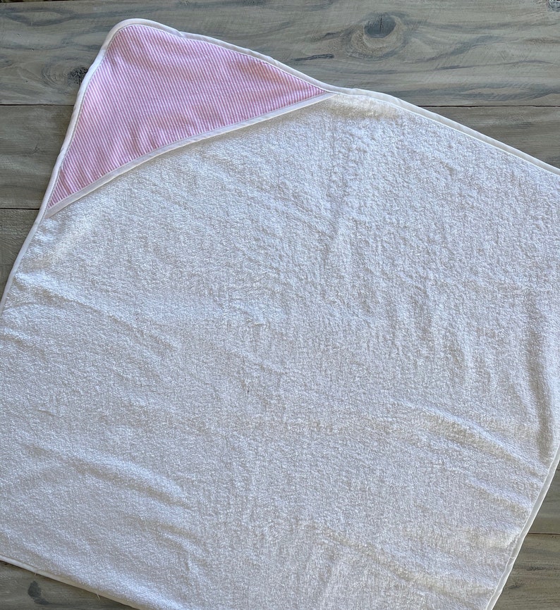 Hooded Towel Girl Monogram Hooded Towel Baby Personalized Etsy