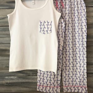 Bridesmaid Pajamas, Monogram pajama, Bridesmaid PJs, Bridesmaid Pajama Set, Pajama Set, Bridesmaid, Monogram, Graduation