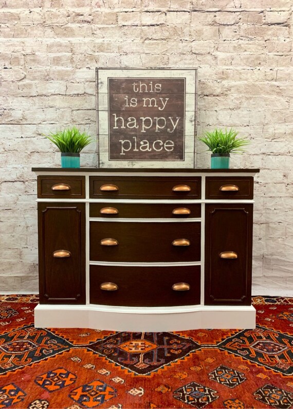 Texas Gypsy Style Duncan Phyfe Buffet Federal Style Sideboard Etsy