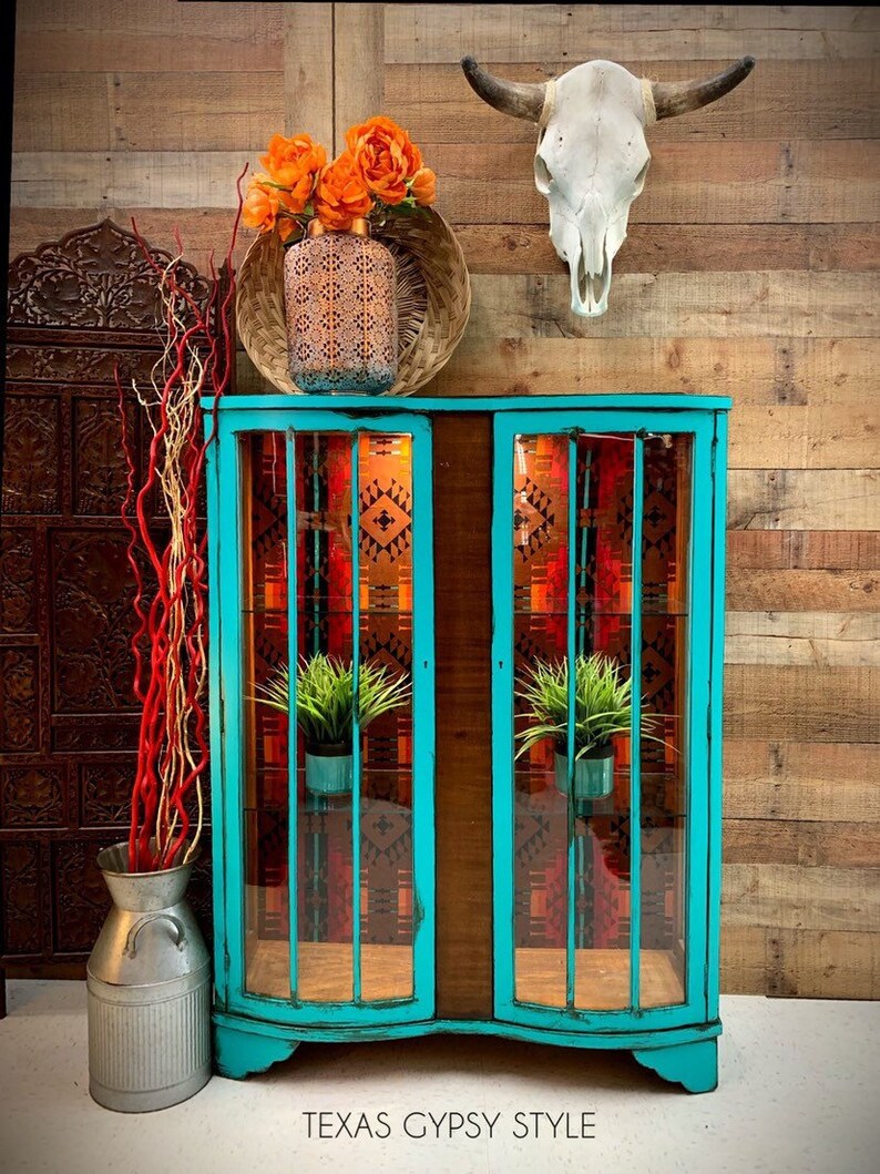 Texas Gypsy Style Bar Liquor Boho China Etsy