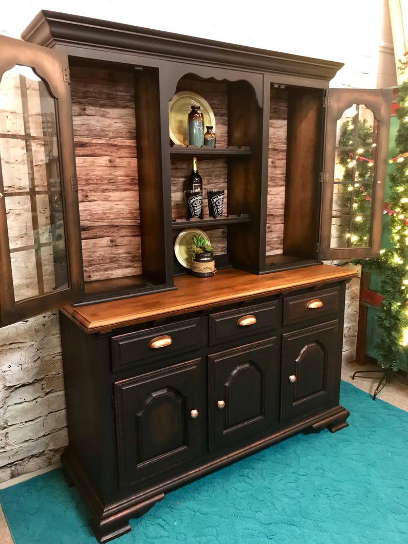 Texas Gypsy Style Farmhouse Hutch China China Hutch Etsy