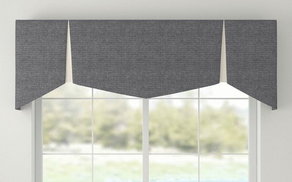 Modern Window Valance - Custom Made