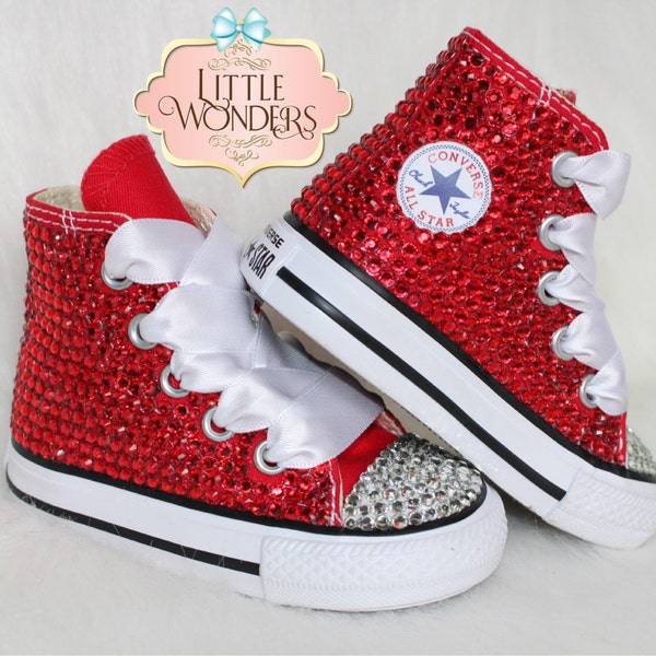 infant red converse