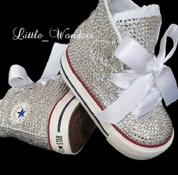 converse bébé fille strass