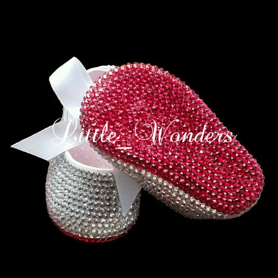 red bottom shoes for baby girl