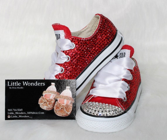 converse bébé fille strass