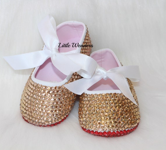 baby girl red bottom shoes