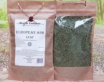European Ash Leaf (Fraxinus excelsior L.) Natural Herbal Tea Health Embassy