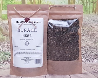 Borraja (Borago officinalis L) Té de hierbas 100% natural de Health Embassy