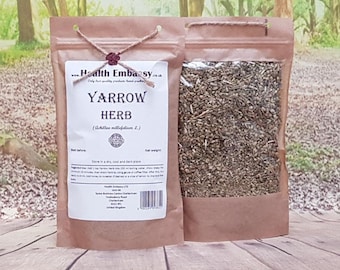Milenrama (Achillea millefolium L) Té de hierbas 100% natural de Health Embassy