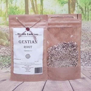 Gentian Root ( Gentiana L.) Health Embassy - 100% Natural Herbal Tea