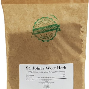 St. John&#39;s Wort Herb - Hypericum Perforatum L # Herba Organica #