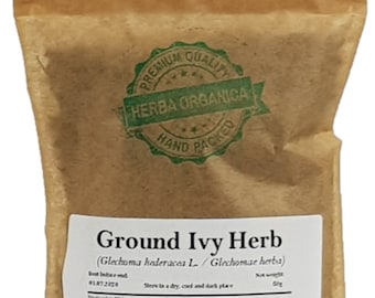 Ground Ivy Herb - Glechoma Hederacea L # Herba Organica #