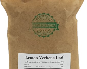 Lemon Verbena Leaf - Aloysia Citrodora L # Herba Organica #