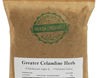 Erba di celidonia maggiore - Chelidonium Majus L # Herba Organica #