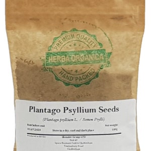 Plantago Psyllium Seeds # Herba Organica #