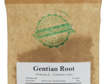 Gentian Root - Gentiana L # Herba Organica #