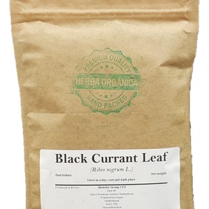 Black Currant Leaf - Ribes nigrum L # Herba Organica # Blackcurrant