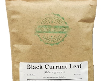 Black Currant Leaf - Ribes nigrum L # Herba Organica # Blackcurrant