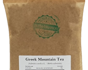 Greek Mountain Tea - Sideritis scardica # Herba Organica # 50g