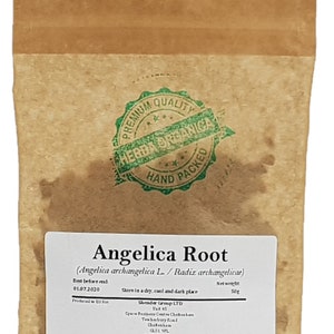 Angelica Root - Angelica Archangelica L # Herba Organica #