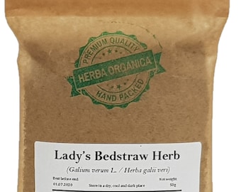 Hierba paja de dama - Galium Verum L - Herba Organica