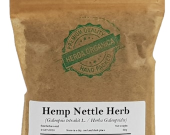 Erba di canapa e ortica - Galeopsis tetrahit L # Herba Organica #
