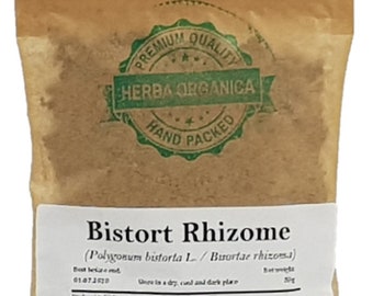 Bistort Rhizome - Polygonum Bistorta # Herba Organica #