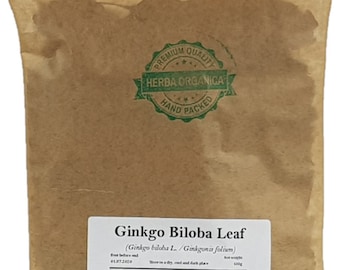 Ginkgo Biloba Leaf - Ginkgo Biloba L # Herba Organica #