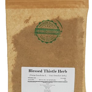 Blessed Thistle Herb - Cnicus Benedictus L # Herba Organica #