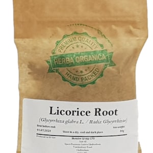 Licorice Root - Glycyrrhiza Glabra L # Herba Organica #