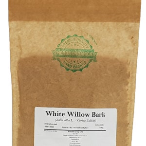 White Willow Bark - Salix Alba L # Herba Organica #