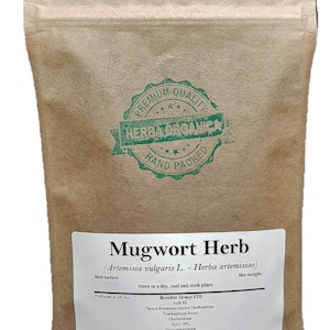 Mugwort Herb - Artemisia Vulgaris L # Herba Organica # Herbal Tea
