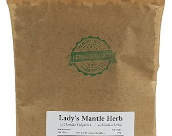 Lady's Mantle Herb - Alchemilla Vulgaris # Herba Organica #