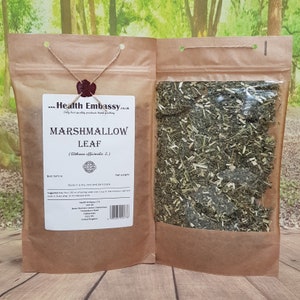 Marshmallow Leaf Tea ( Althaea officinalis L ) Health Embassy Natural Herbal Tea