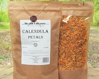 Calendula Petals (Calendula L.) Marigold Petals Health Embassy | Loose Herbal Tea