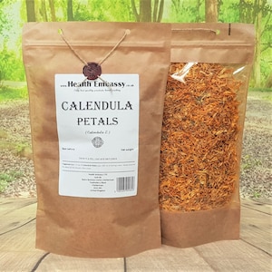 Calendula Petals (Calendula L.) Marigold Petals Health Embassy | Loose Herbal Tea