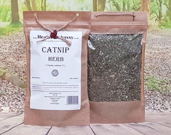 Catnip Herb Tea ( Nepeta cataria ) Health Embassy 100% Natural Herbal Tea