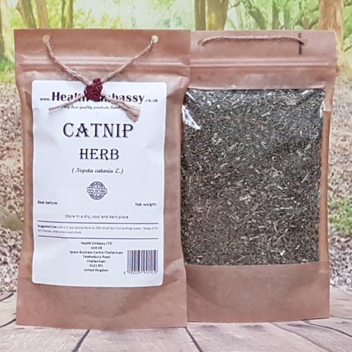 Catnip Herb Tea Nepeta Cataria Health Embassy 100 Natural Etsy UK