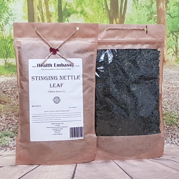 Stinging Nettle Leaf ( Urtica dioica L ) Health Embassy 100% Natural Herbal Tea