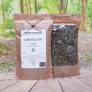Dandelion Leaf ( Taraxacum officinale L ) Health Embassy 100% Natural Herbal Tea
