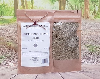 Shepherds Purse Herb ( Capsella bursa pastoris ) Natural Herbal Tea