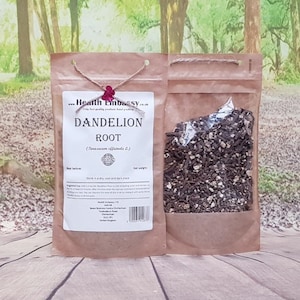 Raíz de diente de león (Radix Taraxaci) Té de hierbas 100 % natural de Health Embassy