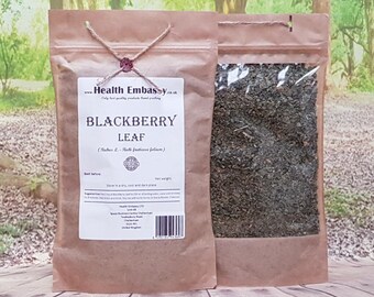 Blackberry Leaf ( Rubus L. - Rubi Fruticose ) Health Embassy Natural Herbal Tea