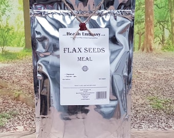 Flaxseeds Meal 450g - Health Embassy - Linseed Meal - 100% Natural